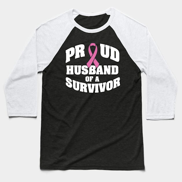 Cancer: Proud husband of a survivor Baseball T-Shirt by nektarinchen